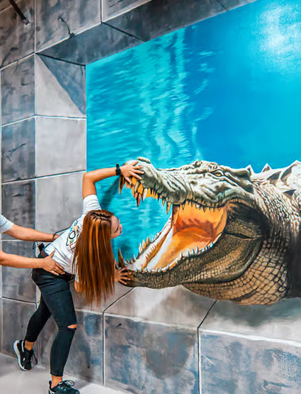 Dubai 3D World Trick-Art Selfie Museum Entry Tickets