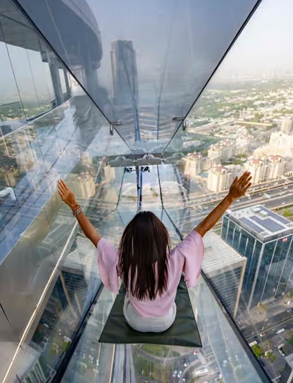Sky Views Dubai Ticket + Glass Slide & Edge Walk
