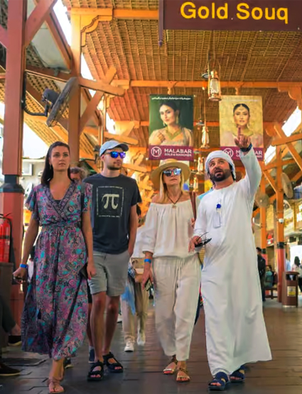 Dubai Old Town Tour with Souks, Food & Abra Experience