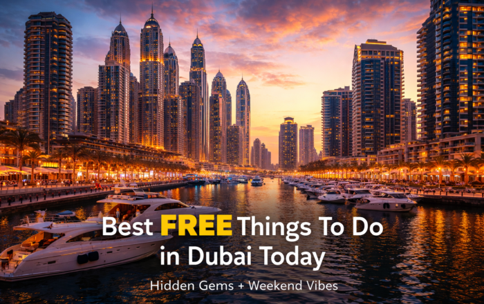 Discover the best free things to do in Dubai today including beaches, hidden gems, and budget-friendly experiences across the city.
