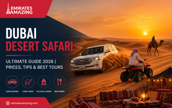 Dubai Desert Safari Ultimate Guide 2026
