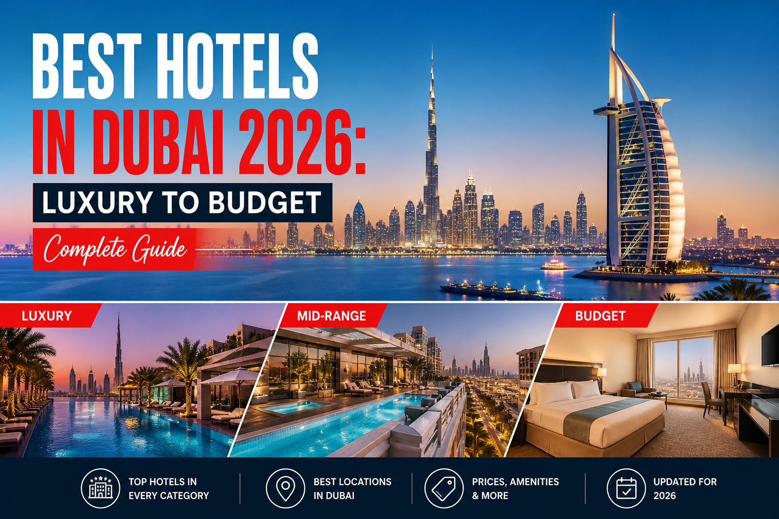 Best Hotels in Dubai 2026